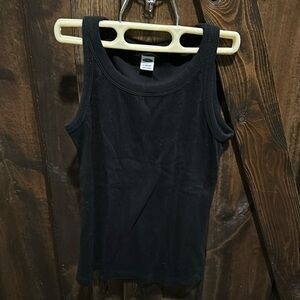 Old Navy Girls Black Tank Top